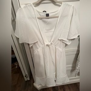 Shein Medium white dress